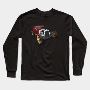 1929 Ford Model A Hot Rod Long Sleeve T-Shirt